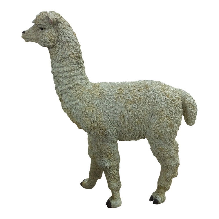 llama garden statue